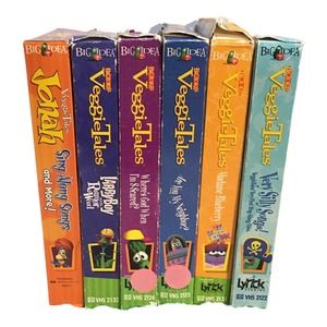 Veggies Tale VHS Lot 6